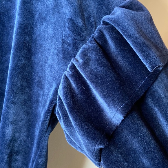 VINCE CAMUTO Velour Oversized Ruffle Sleeve Sweater - Picture 8 of 9